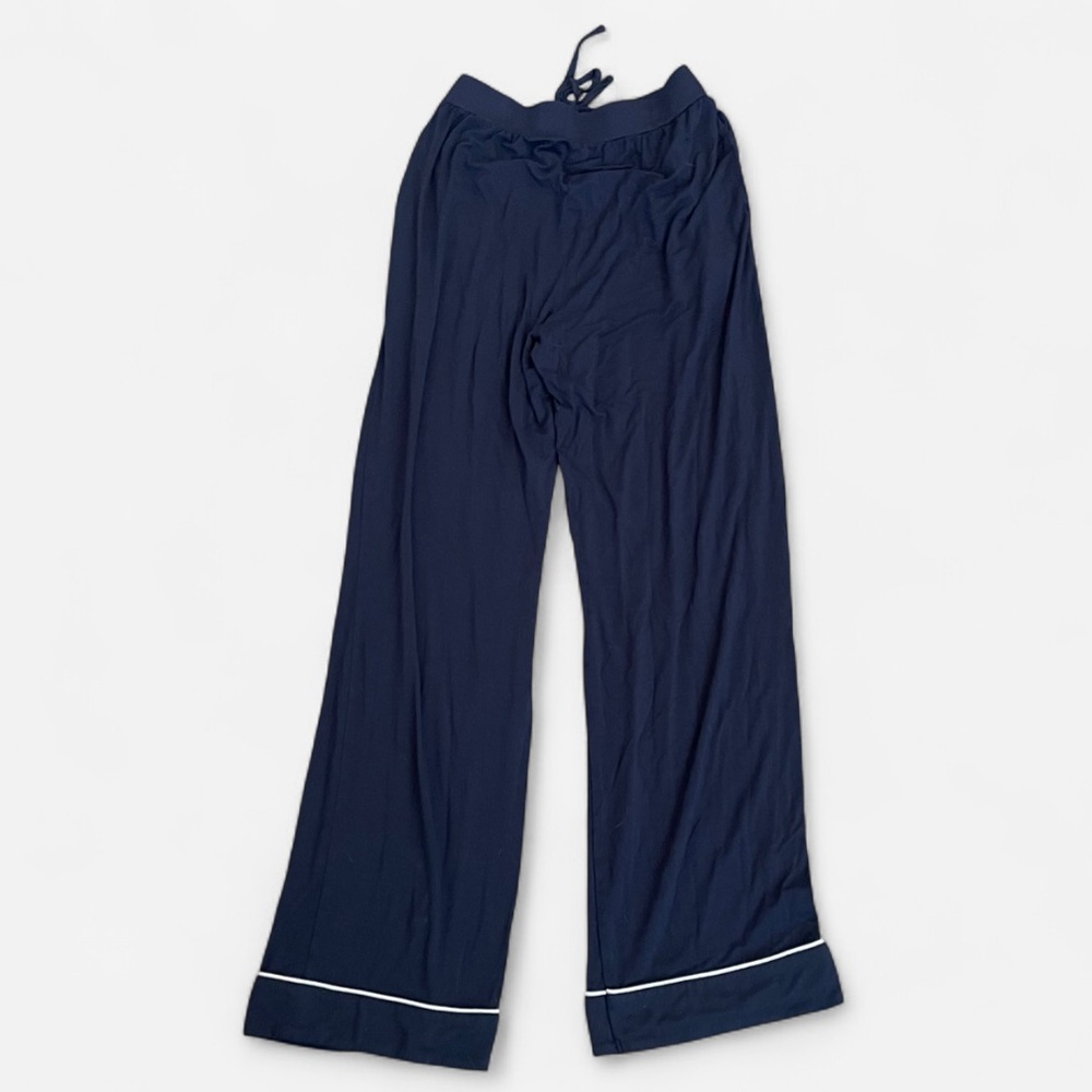 Cozy Earth Pajama Top & Pants Matching Two Piece Set in Navy XS - Picture 10 of 10